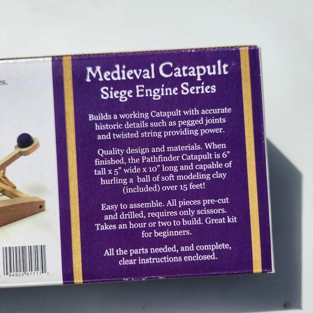 NEW Pathfinders Medieval Catapult Trebuchet Siege Engine Catapult Building Set K